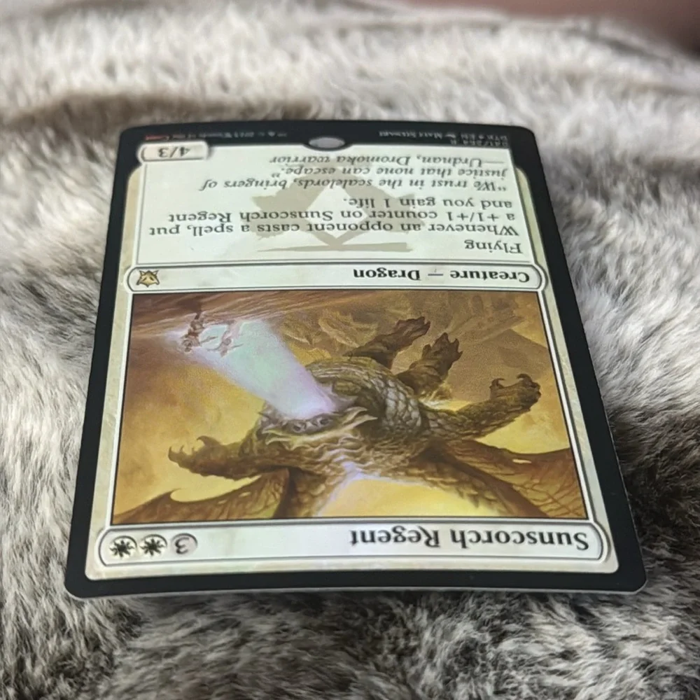 FOIL‎ MTG Magic the Gathering Sunscorch Regent - Picture 4 of 4